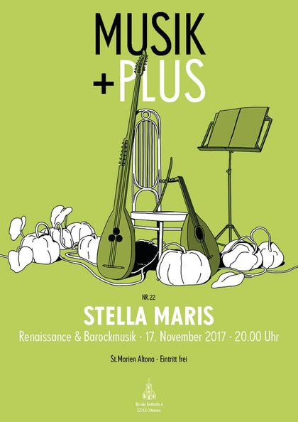 Plakat Nr. 22: Stella Maris – Renaissance- & Barockmusik, 17. November 2017